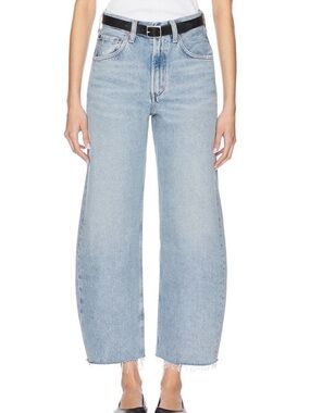 Agolde Low Curve Fray Jeans in Force Wide Leg A238-1206